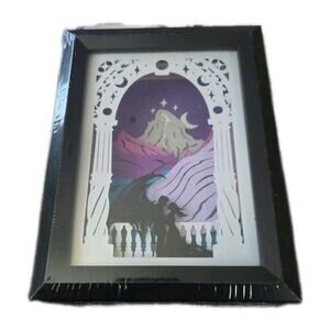 City of Starlight Book Nook | Fantasy Light Box | 3D Shadow Box | ACOTAR